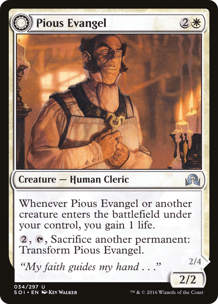 Pious Evangel // Wayward Disciple (SOI) #34 [EN/N] s/o