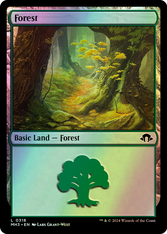 Forest (MH3) #318 [EN/F]