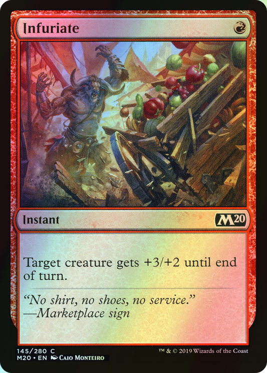 Infuriate (M20) #145 [EN/F] s/o