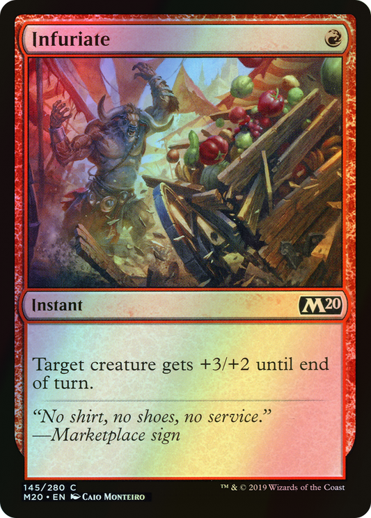 Infuriate (M20) #145 [EN/F] s/o