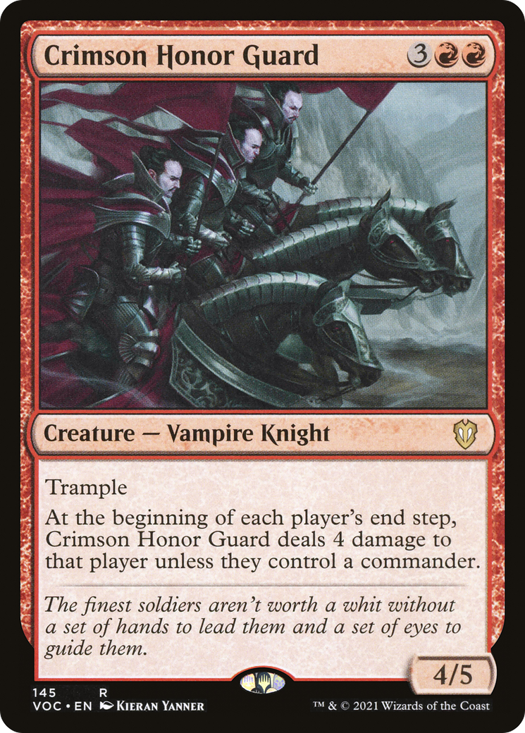 Crimson Honor Guard (VOC) #145 [EN/N]
