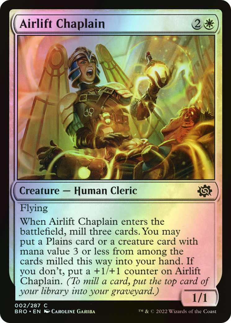 Airlift Chaplain (BRO) #2 [EN/F]