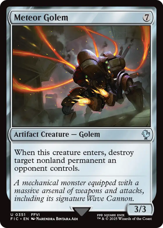 Meteor Golem (FIC) #351 [EN/N]