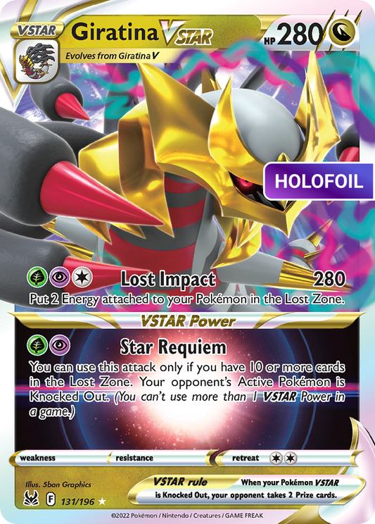 Giratina VSTAR (LOR) #131 [EN/H] s/o