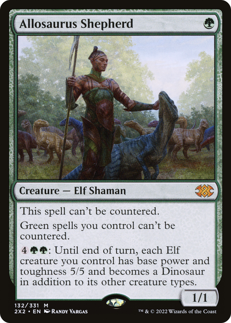 Allosaurus Shepherd (2X2) #132 [EN/N]