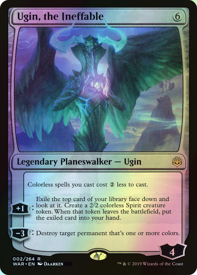 Ugin, the Ineffable (WAR) #2 [EN/F]