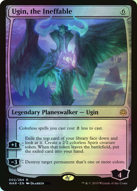 Ugin, the Ineffable (WAR) #2 [EN/F]