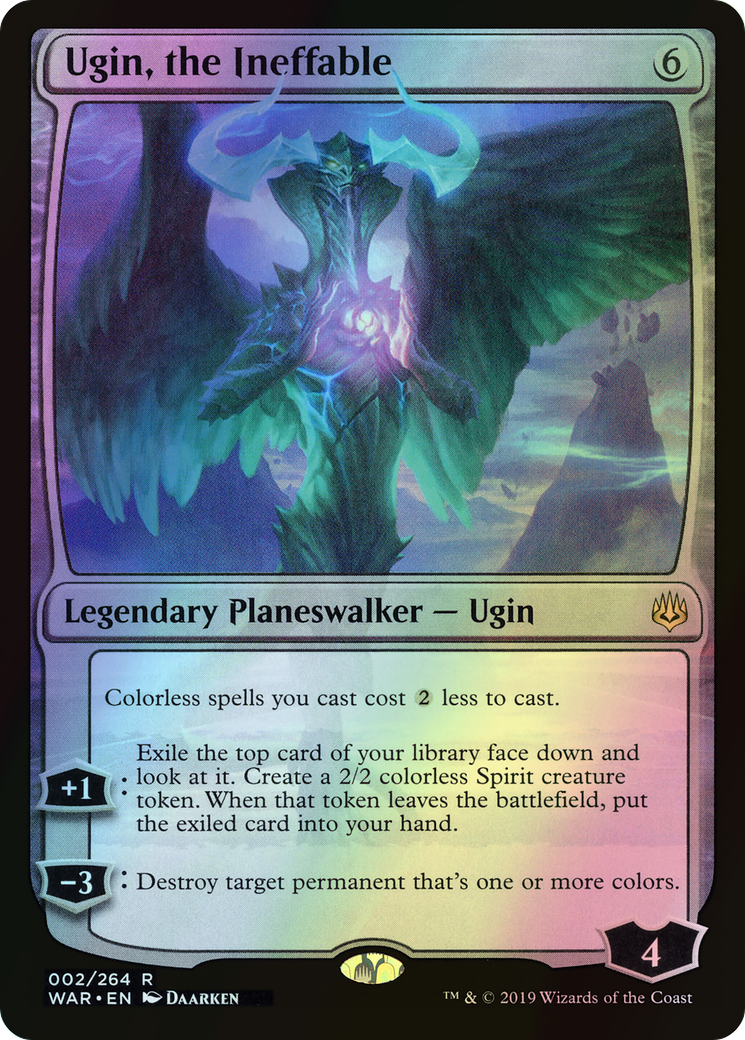 Ugin, the Ineffable (WAR) #2 [EN/F] s/o