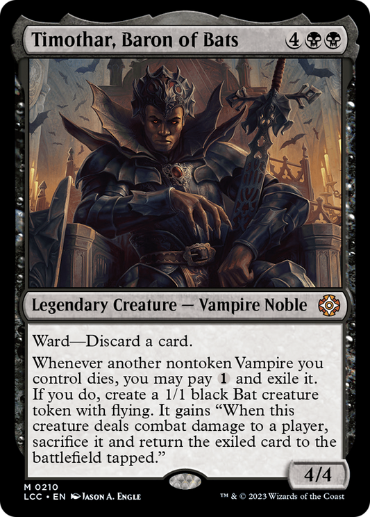 Timothar, Baron of Bats (LCC) #210 [EN/N] s/o