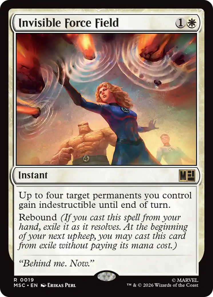 Invisible Force Field (MSC) #19 [EN/N]