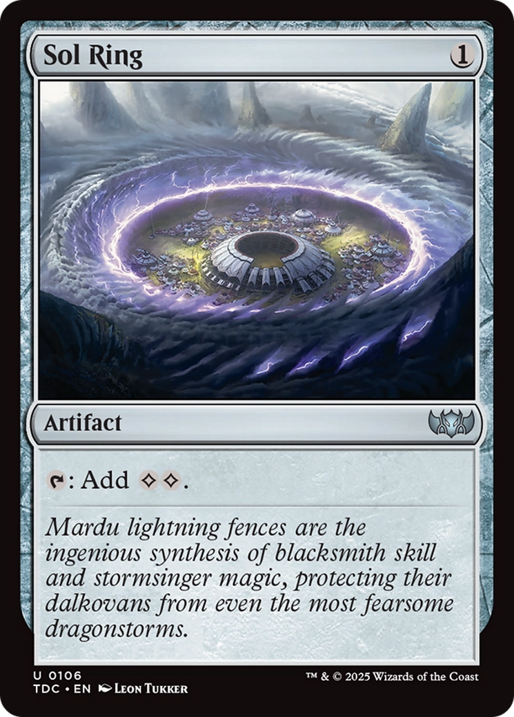 Sol Ring (TDC) #106 [EN/N] s/o