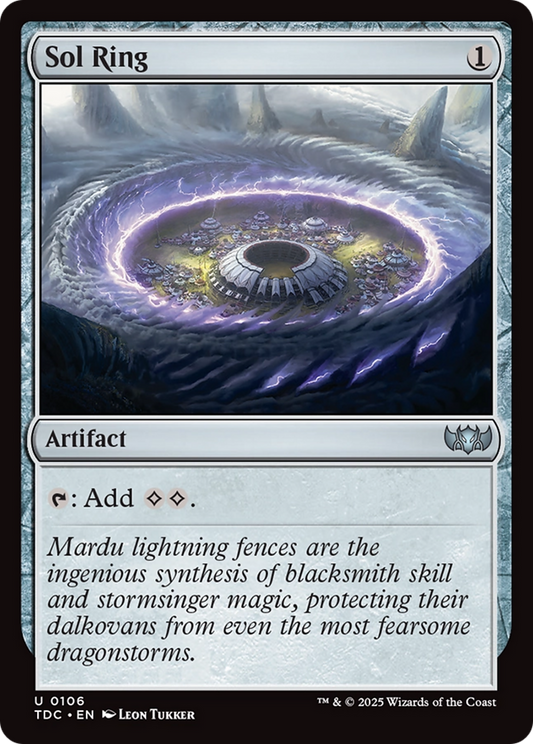 Sol Ring (TDC) #106 [EN/N] s/o