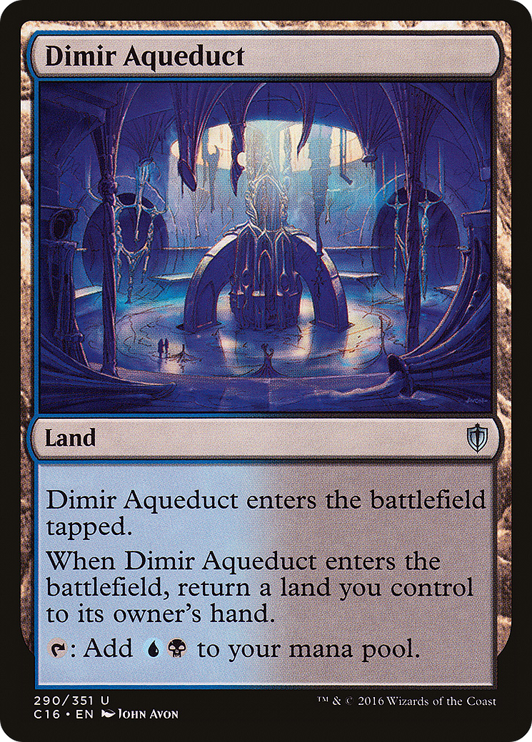 Dimir Aqueduct (C16) #290 [EN/N]