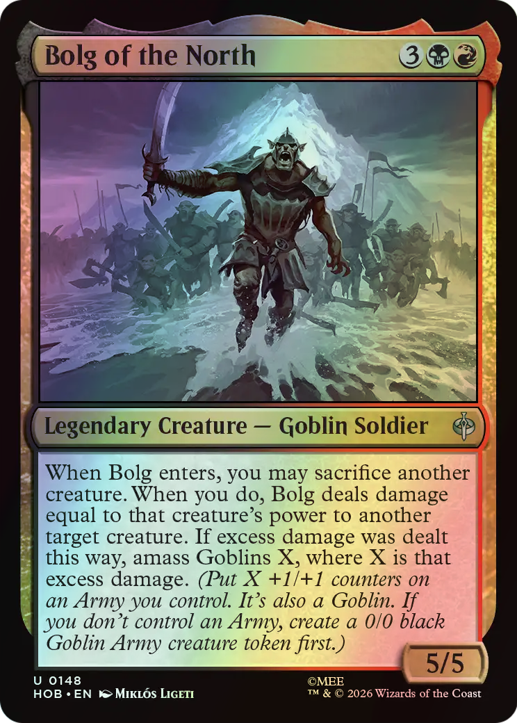 Bolg of the North (HOB) #148 [EN/F]