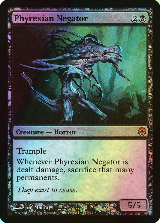 Phyrexian Negator (DDE) #1 [EN/F] s/o