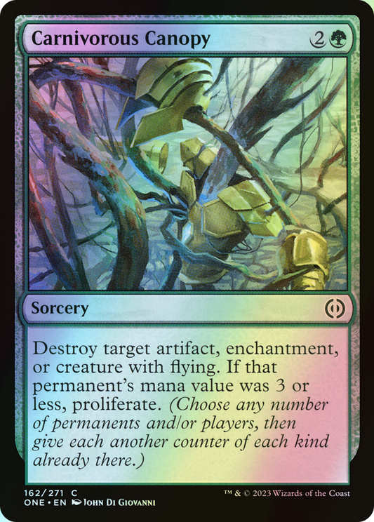 Carnivorous Canopy (ONE) #162 [EN/F] s/o