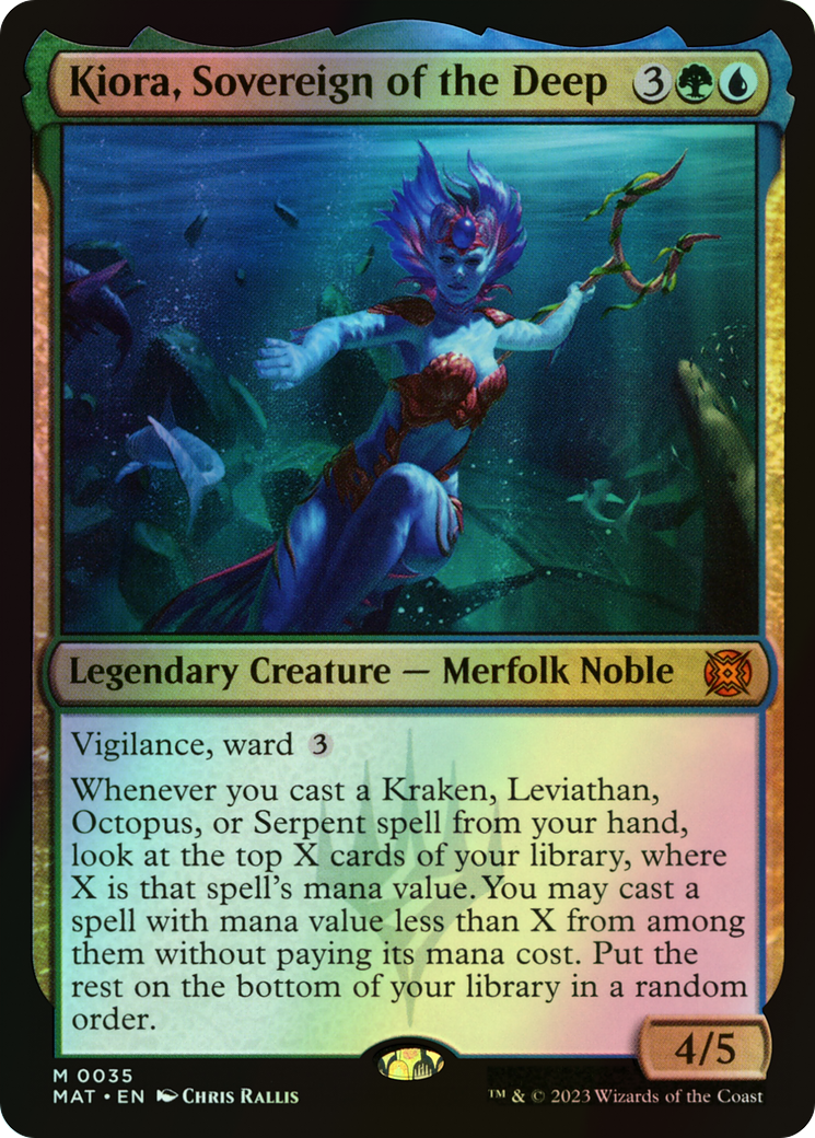 Kiora, Sovereign of the Deep (MAT) #35 [EN/F]