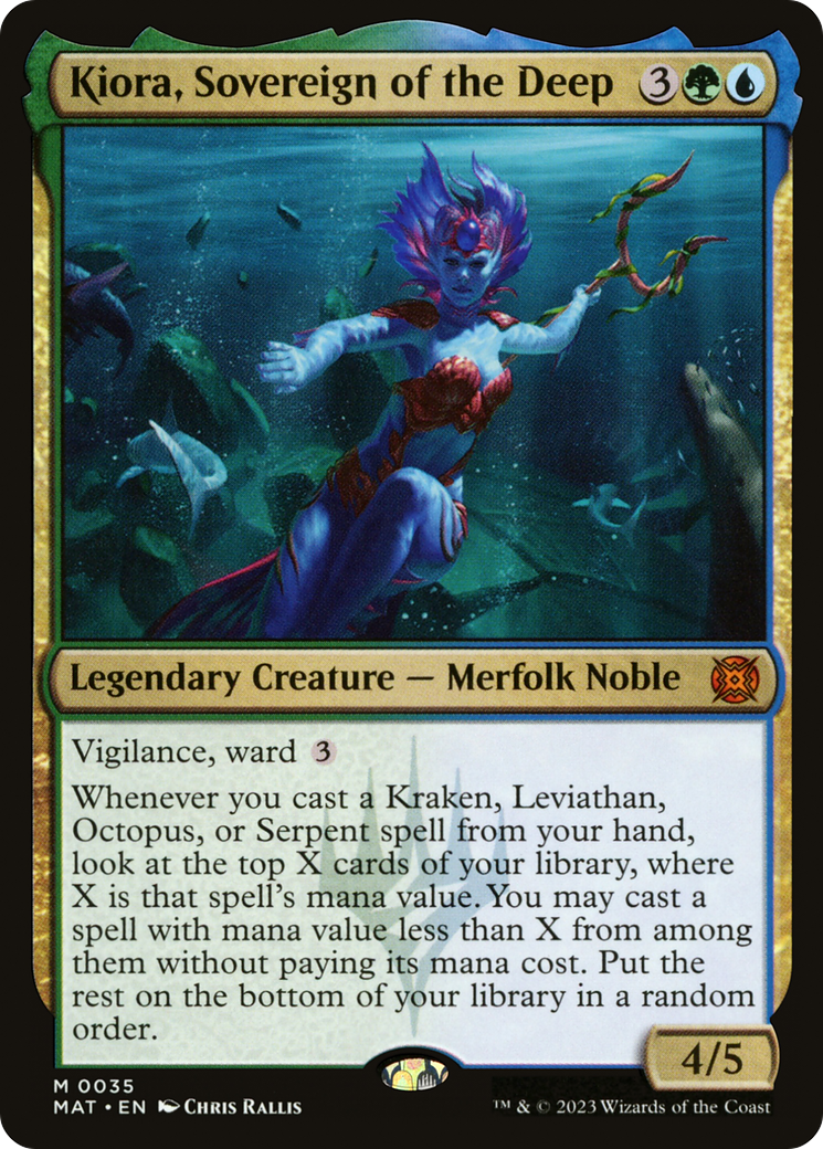 Kiora, Sovereign of the Deep (MAT) #35 [EN/N]