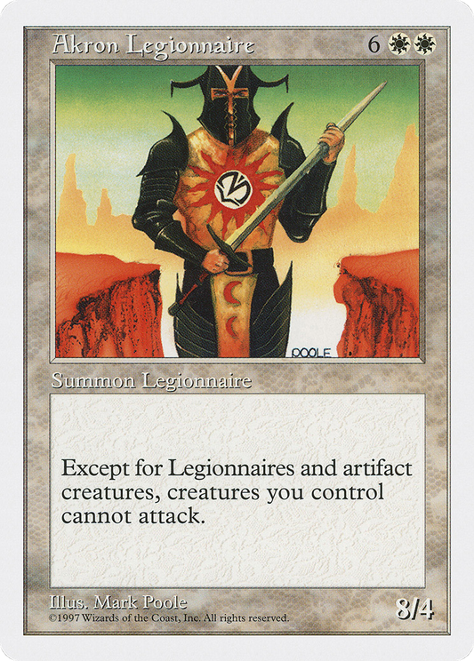 Akron Legionnaire (5ED) #2 [EN/N]