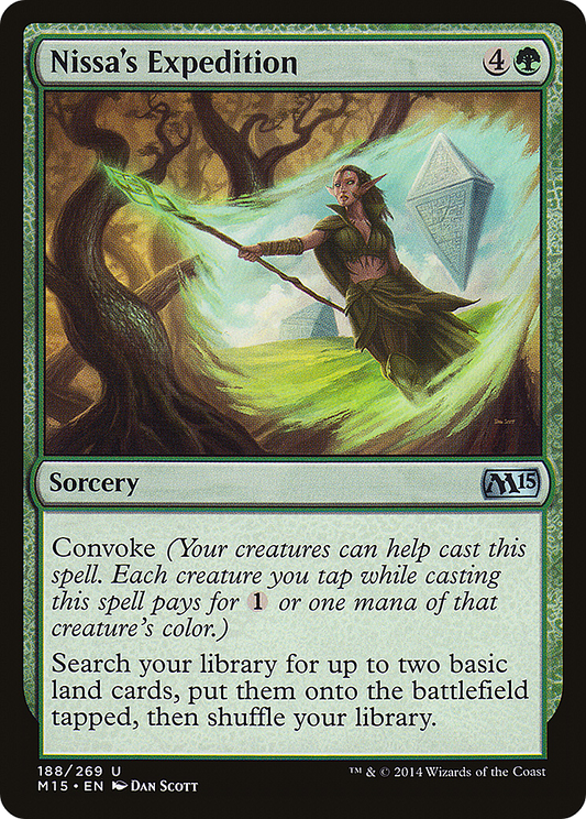 Nissa's Expedition (M15) #188 [EN/N] s/o