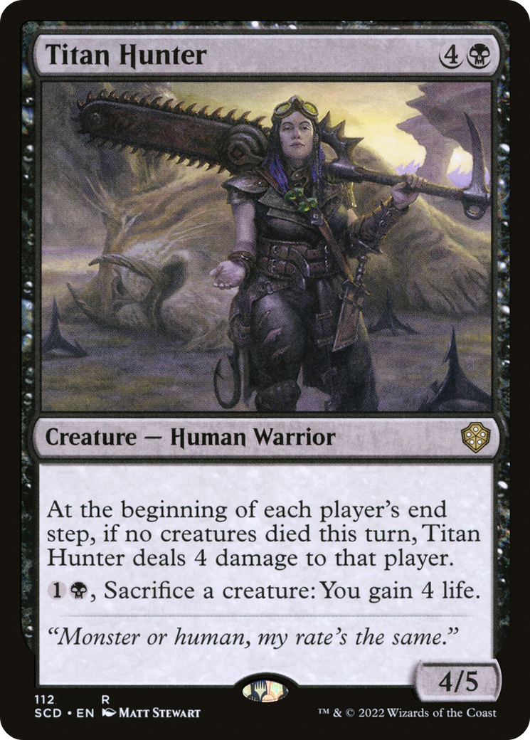 Titan Hunter (SCD) #112 [EN/N]