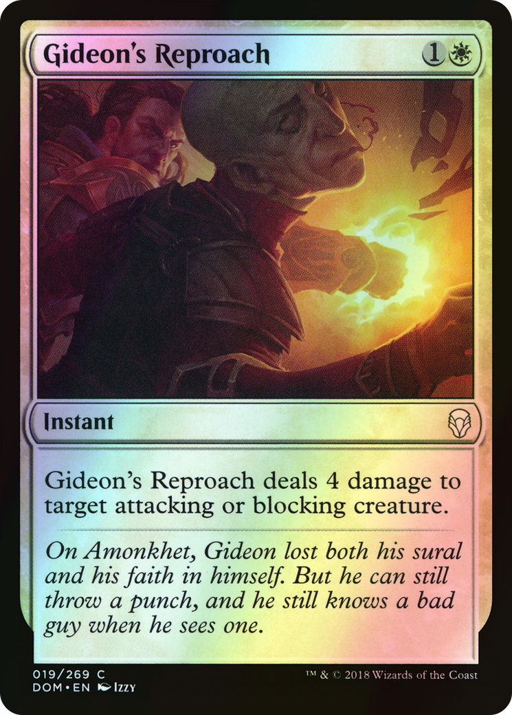 Gideon's Reproach (DOM) #19 [EN/F]