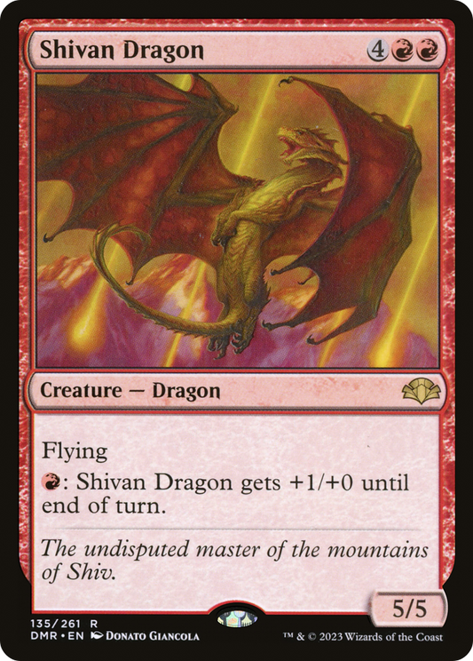 Shivan Dragon (DMR) #135 [EN/N]