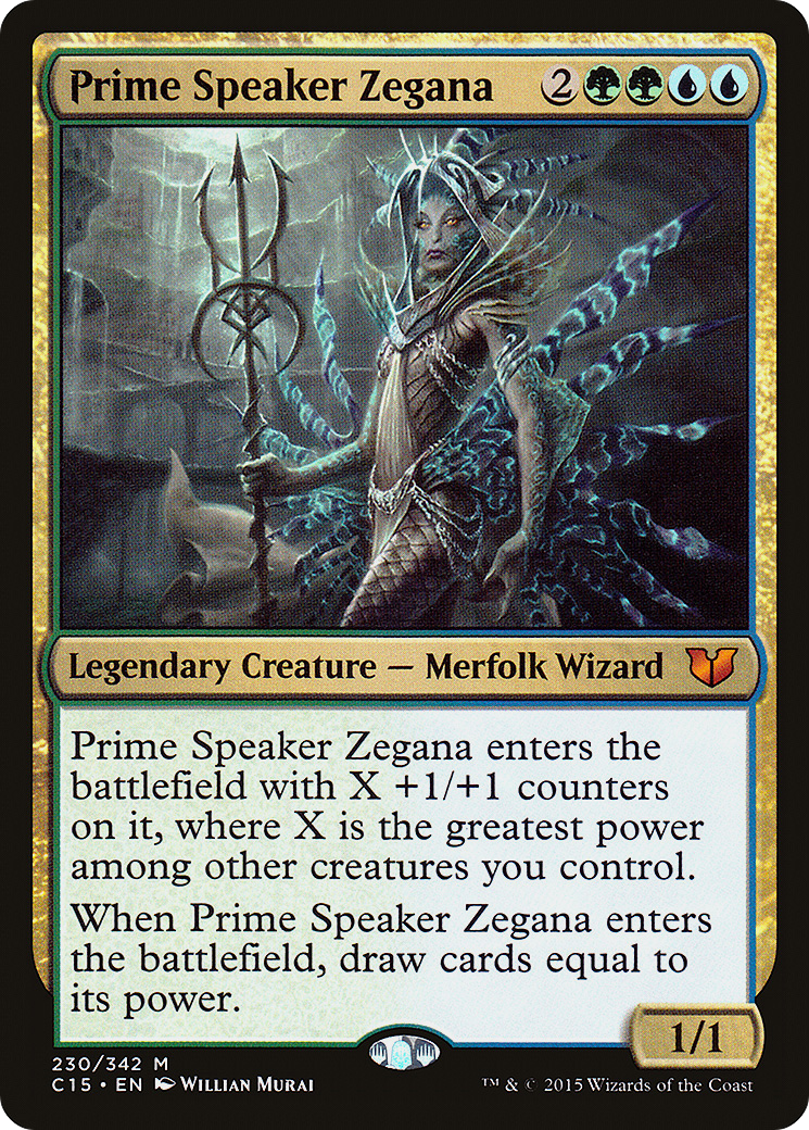 Prime Speaker Zegana (C15) #230 [EN/N]