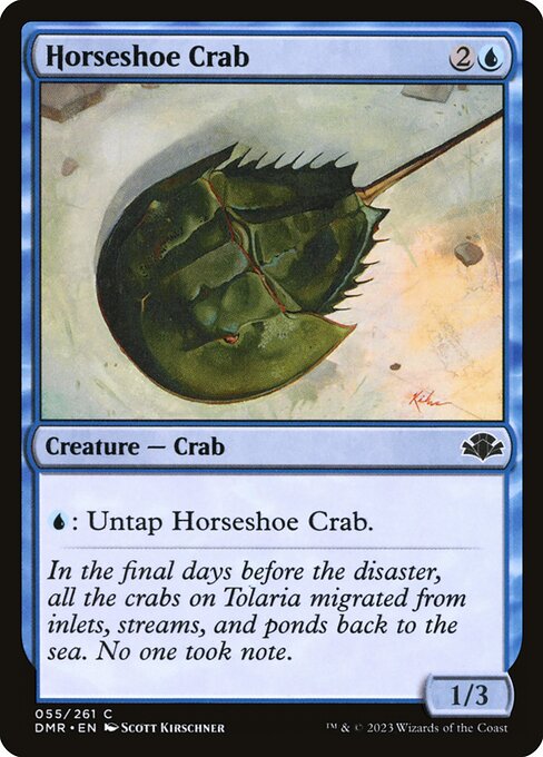 Horseshoe Crab (DMR) #55 [EN/N]