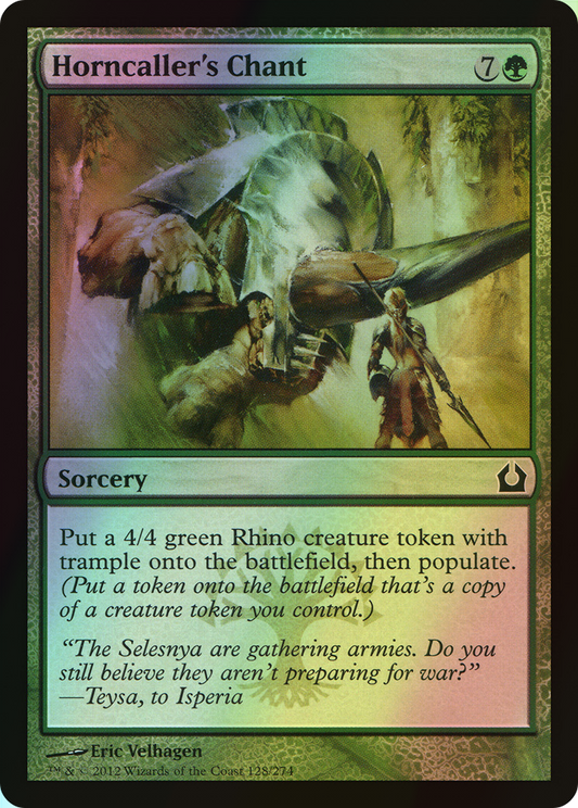 Horncaller's Chant (RTR) #128 [EN/F]