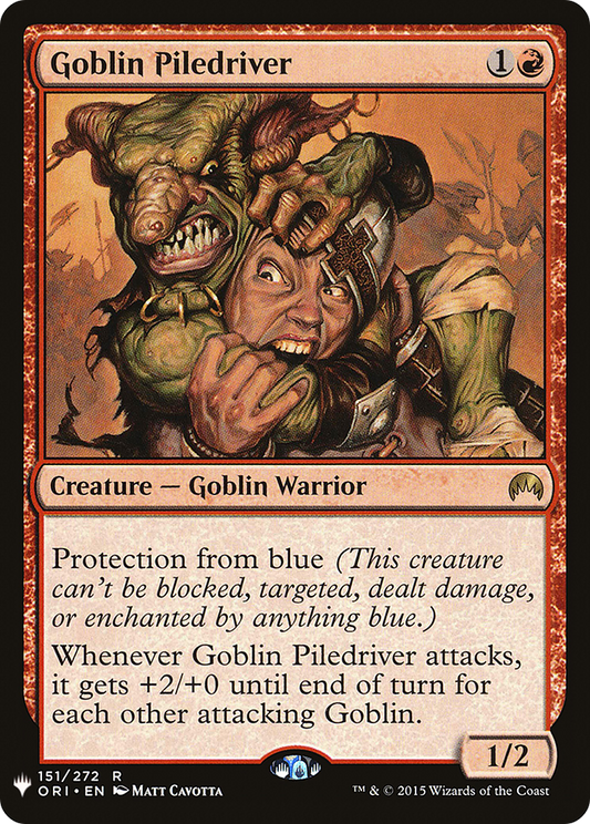 Goblin Piledriver (PLST) #ORI-151 [EN/N] s/o