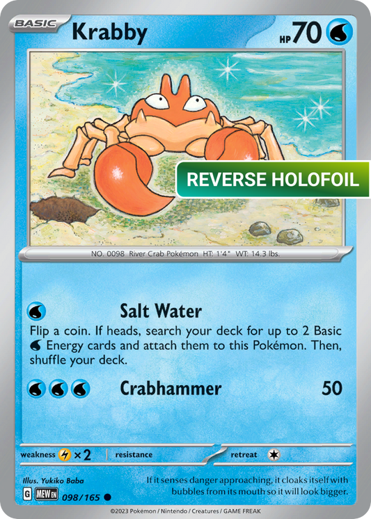 Krabby (MEW) #098 [EN/R] s/o
