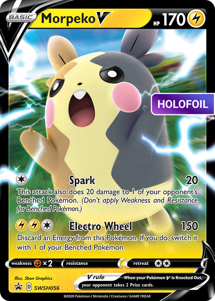 Morpeko V - SWSH056 (PR-SW) #SWSH056 [EN/H] s/o