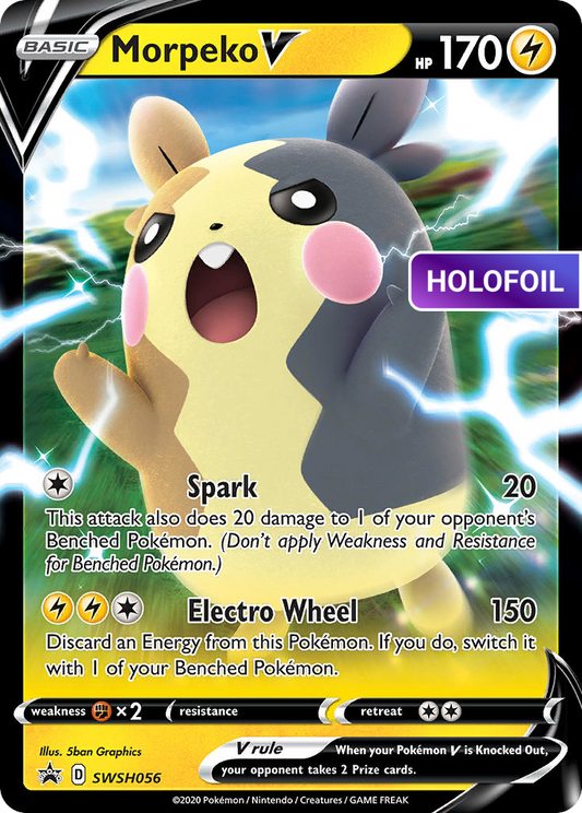 Morpeko V - SWSH056 (PR-SW) #SWSH056 [EN/H] s/o
