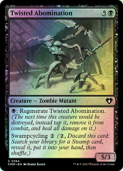 Twisted Abomination (CMM) #194 [EN/F] s/o