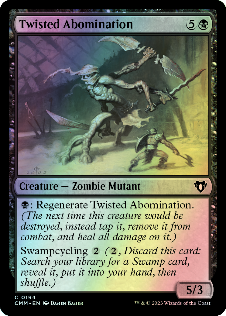 Twisted Abomination (CMM) #194 [EN/F] s/o