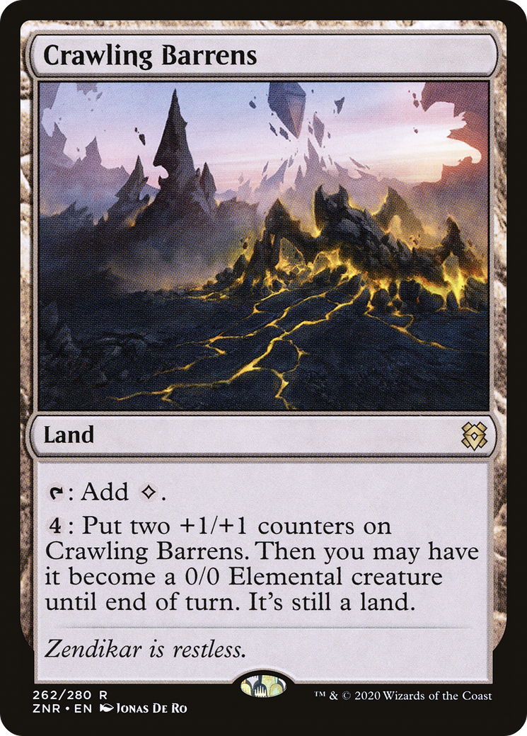 Crawling Barrens (ZNR) #262 [EN/N]