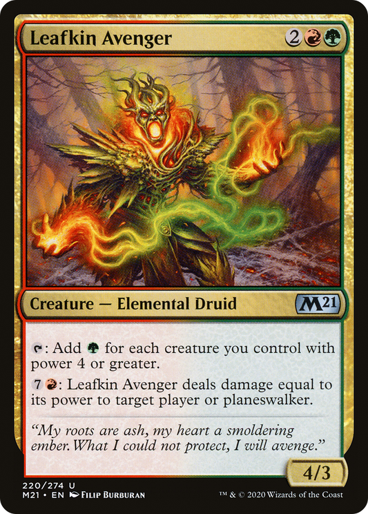 Leafkin Avenger (M21) #220 [EN/N]