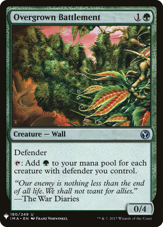 Overgrown Battlement (PLST) #IMA-180 [EN/N] s/o
