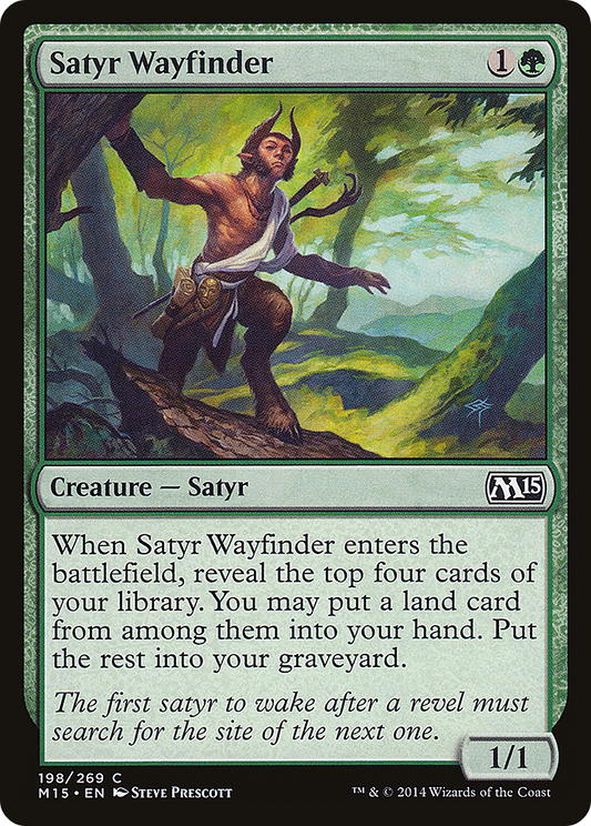 Satyr Wayfinder (M15) #198 [EN/N]