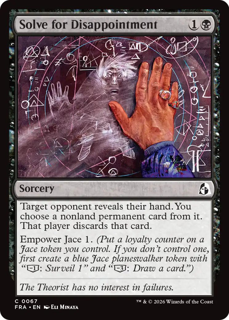 Solve for Disappointment (FRA) #67 [EN/N]
