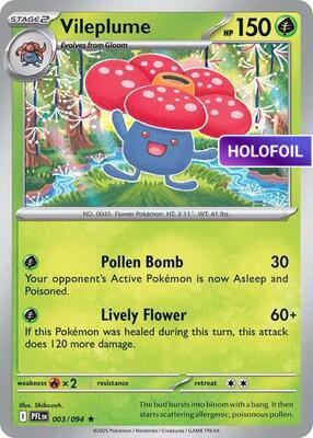 Vileplume (PFL) #003 [EN/H]
