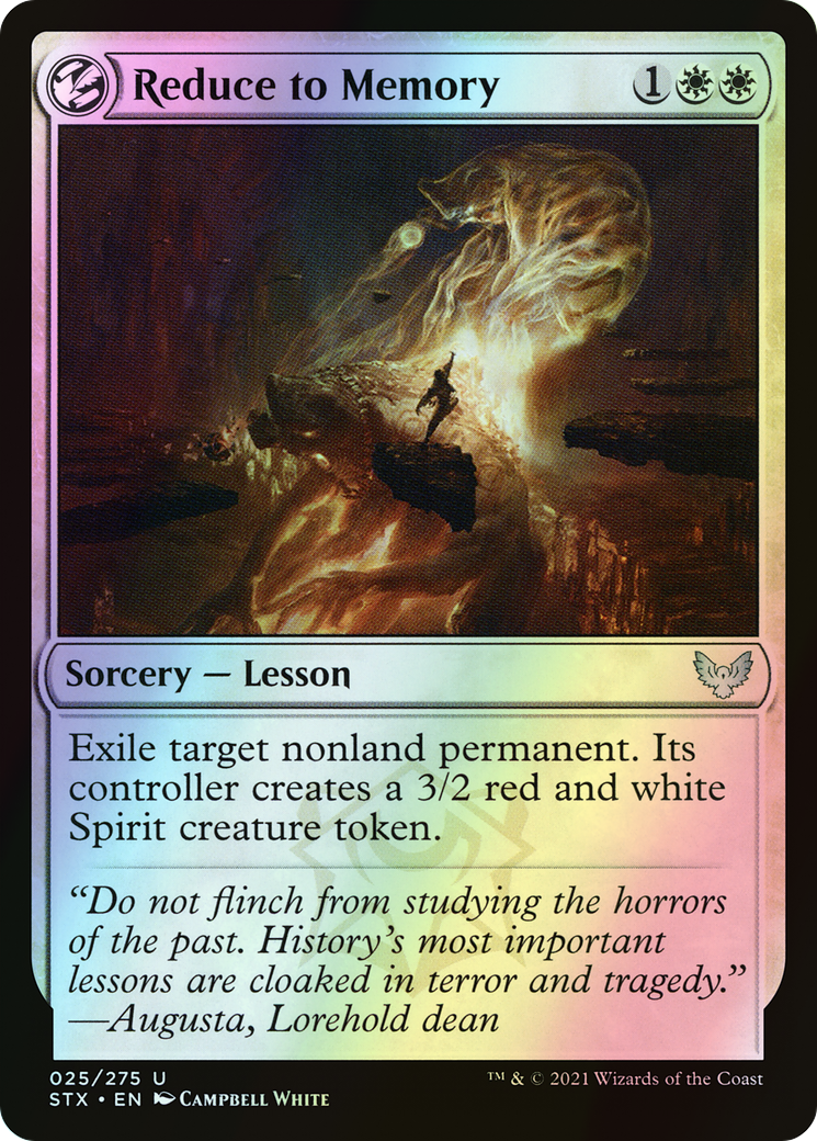 Reduce to Memory (STX) #25 [EN/F]