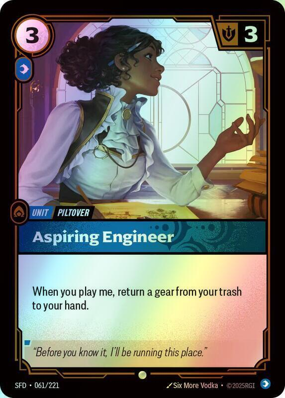 Aspiring Engineer (SFD) #061 [EN/F]