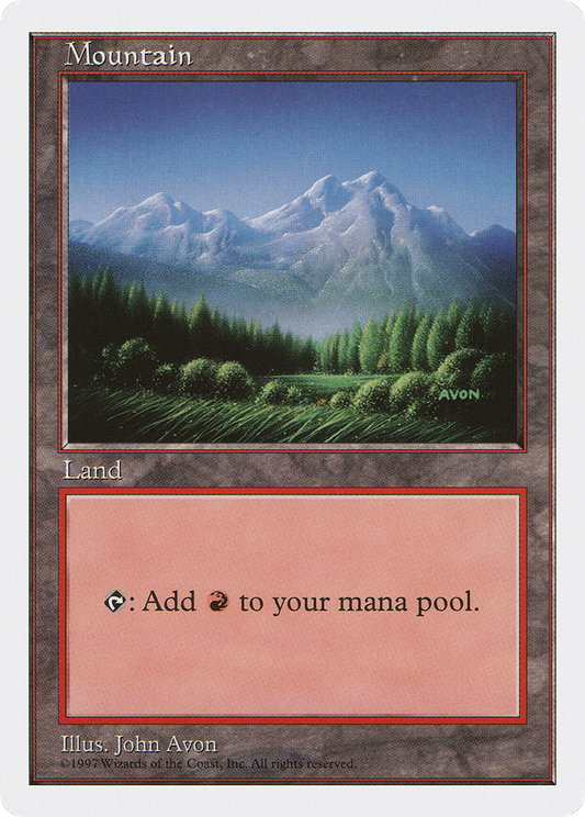 Mountain (5ED) #443 [EN/N]