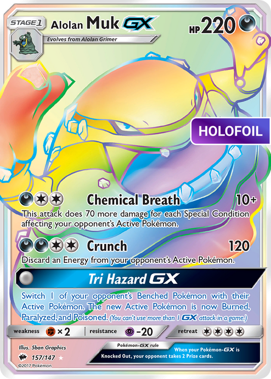 Alolan Muk-GX (BUS) #157 [EN/H]