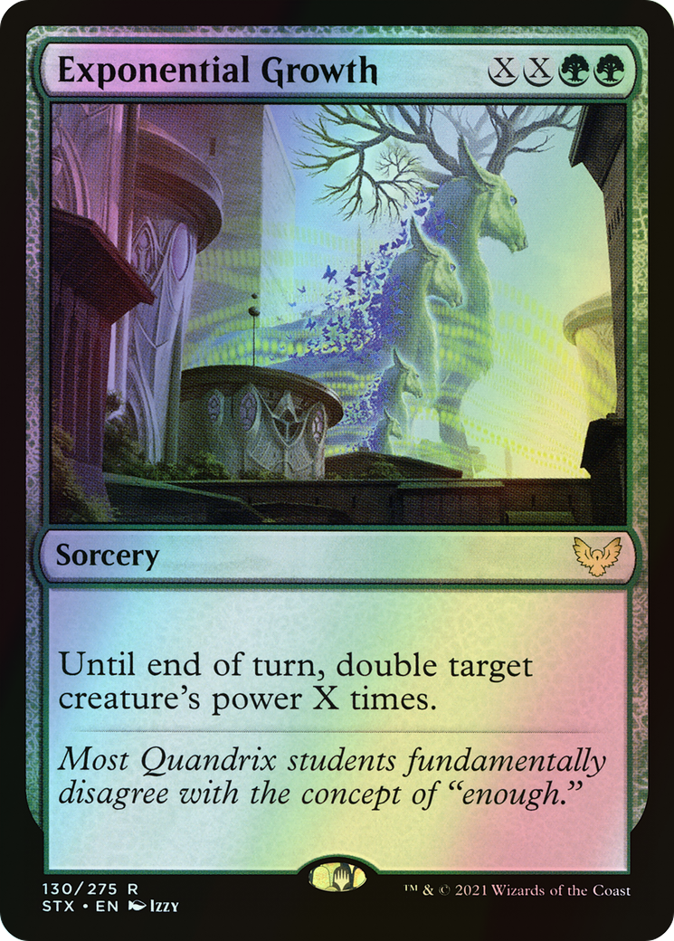 Exponential Growth (STX) #130 [EN/F] s/o