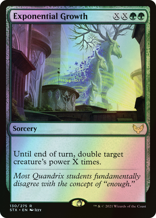 Exponential Growth (STX) #130 [EN/F] s/o