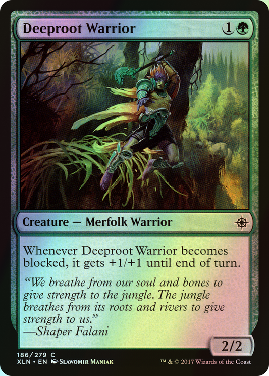 Deeproot Warrior (XLN) #186 [EN/F]