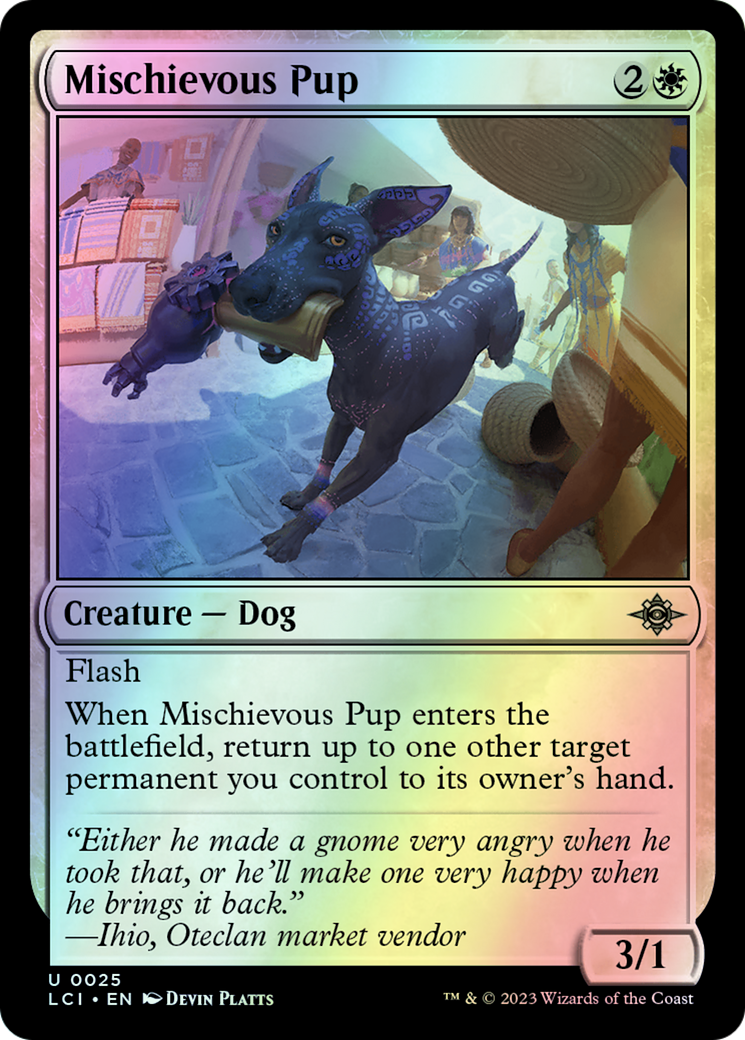 Mischievous Pup (LCI) #25 [EN/F]